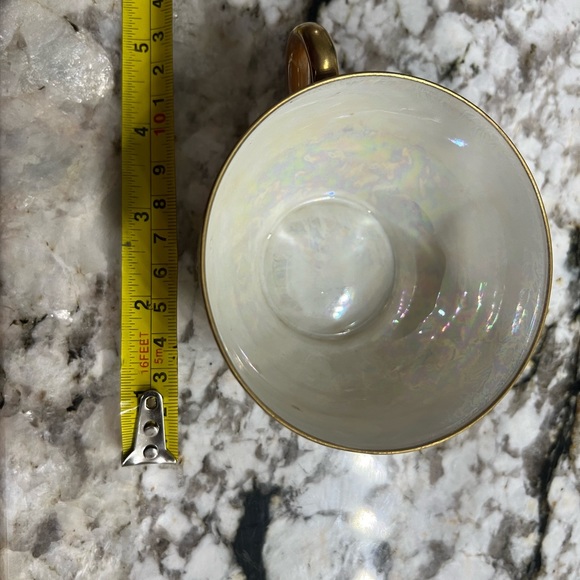 Super rare vintage Noritake China iridescent hand painted china 13 pieces - Picture 12 of 17